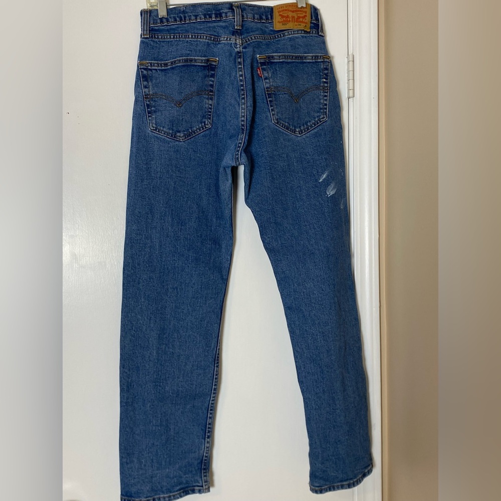 Levi’s 505 30x30 Workwear Jeans Paint Marks